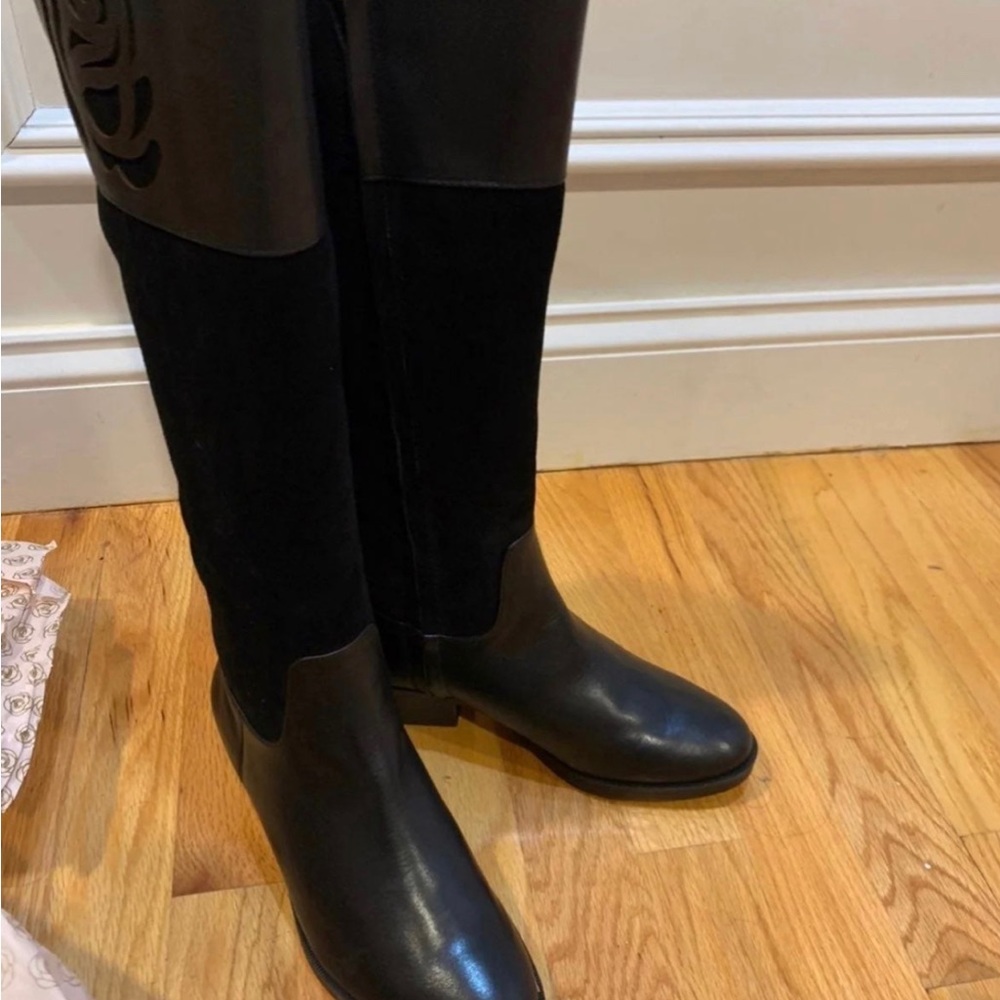 Leather Boots Taryn Rose Georgia Knee High Ridding Great Gift Christmas Holiday